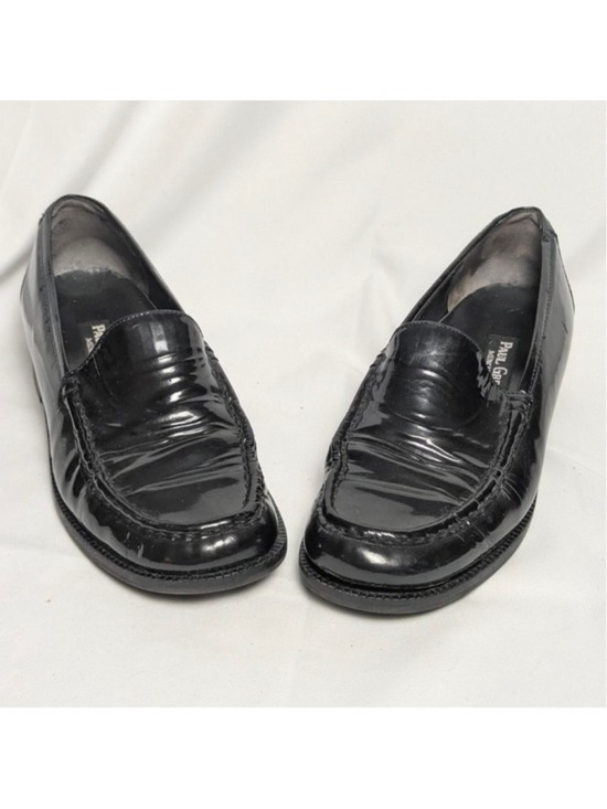 Paul Green Shoes - Paul Green Black Leather Loafers Womens Size 8